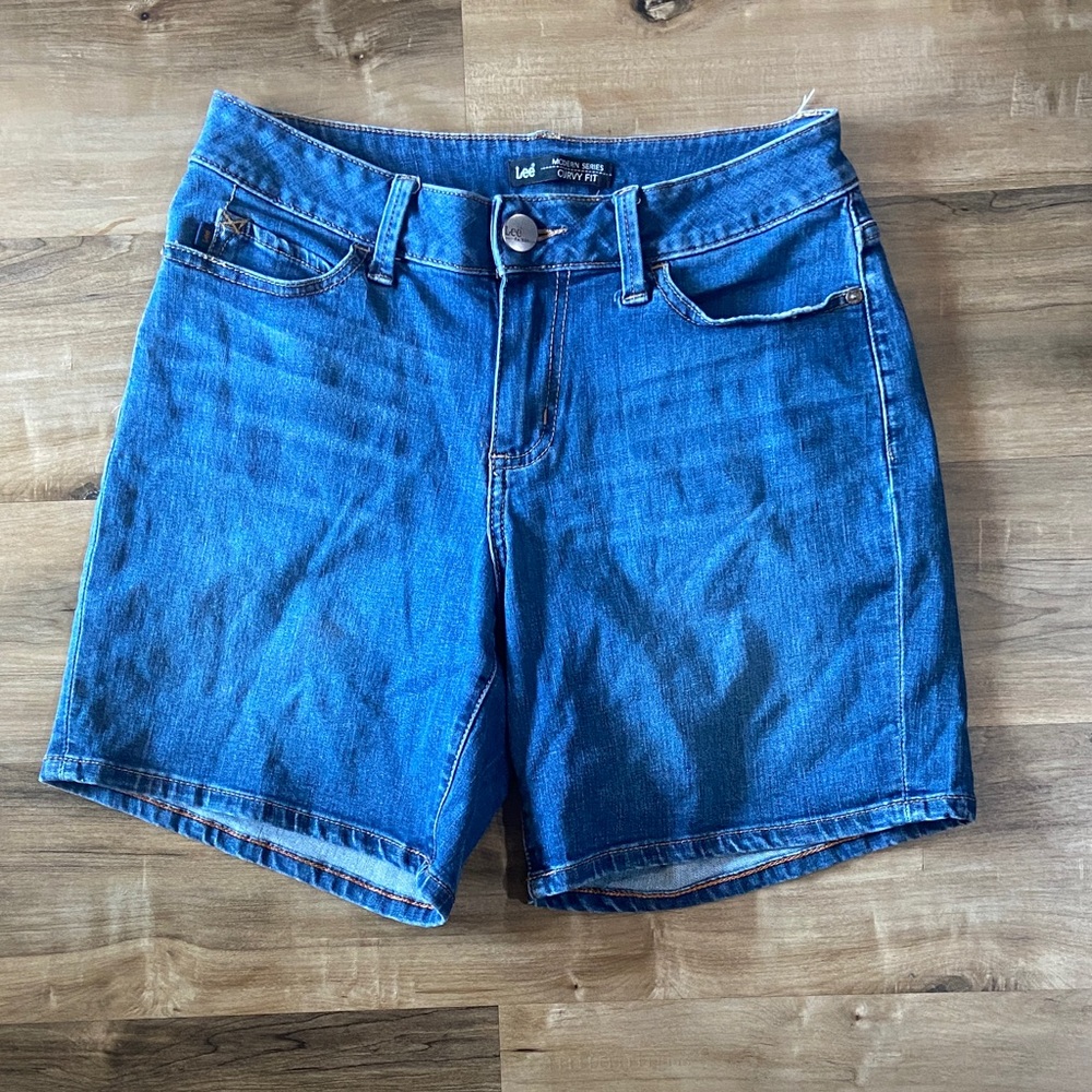Lee Women's Classic Blue Jean Shorts